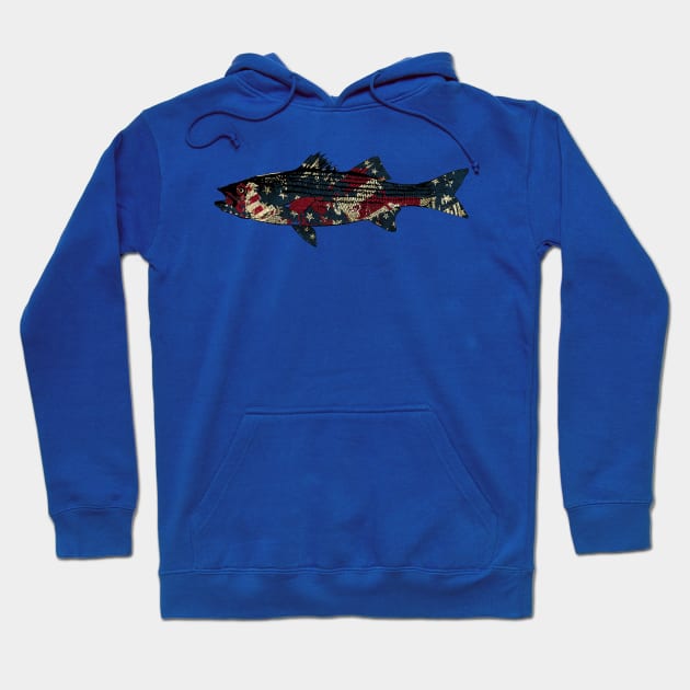 American Striper Hoodie by Hook Ink